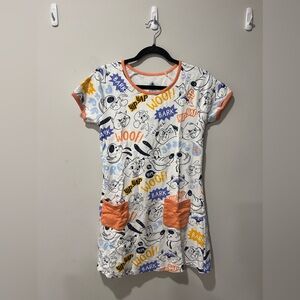 Disney Animal Characters Dress - Never Worn